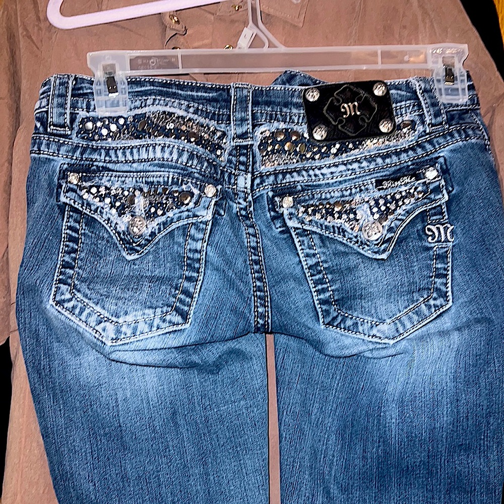 Miss Me Signature rise boot cut jeans